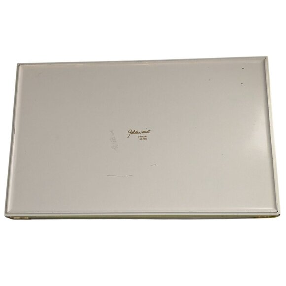 Vintage Otagiri Lacquered Wood Tray With Tree Design - Golden Mist Collection - Picture 4 of 10